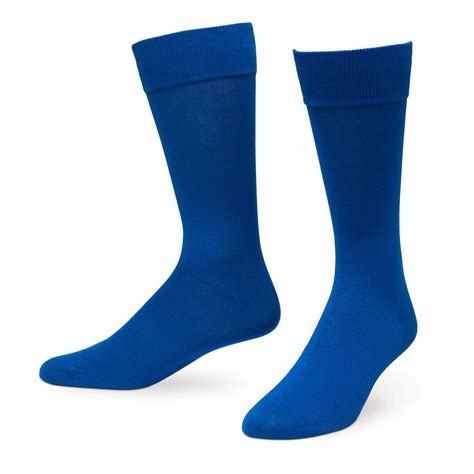 men's royal blue dress socks.